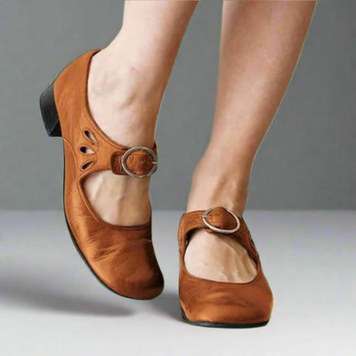 Denisa | Orthopedische leren sandalen met comfortabele sleezool