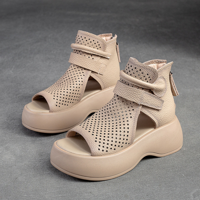 Federica™ - Tijdloze orthopedische sandalen van leer