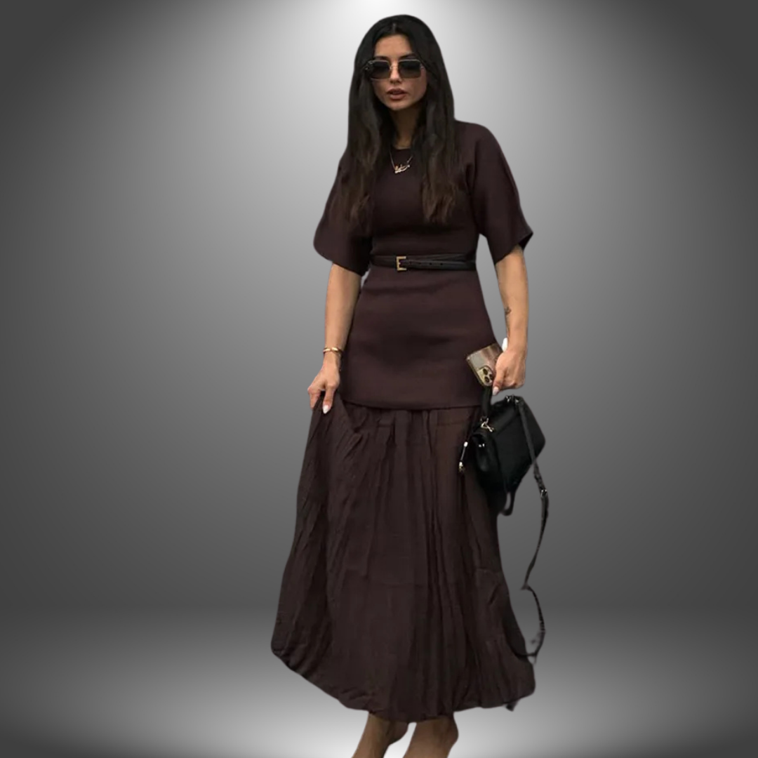 Valentina |  Elegante handgemaakte jurk voor vrouwen