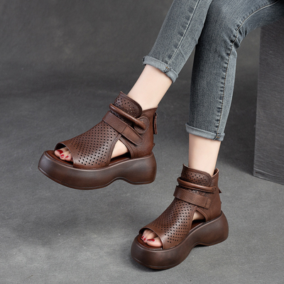 Federica™ - Tijdloze orthopedische sandalen van leer