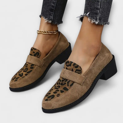 Karla - Elegante damesschoenen met luipaardprint