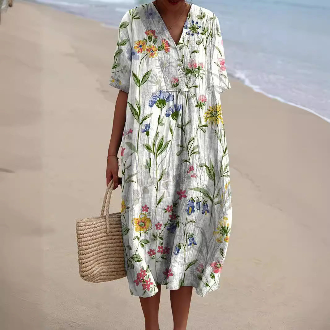 Emma - Jurk met bloemenprint