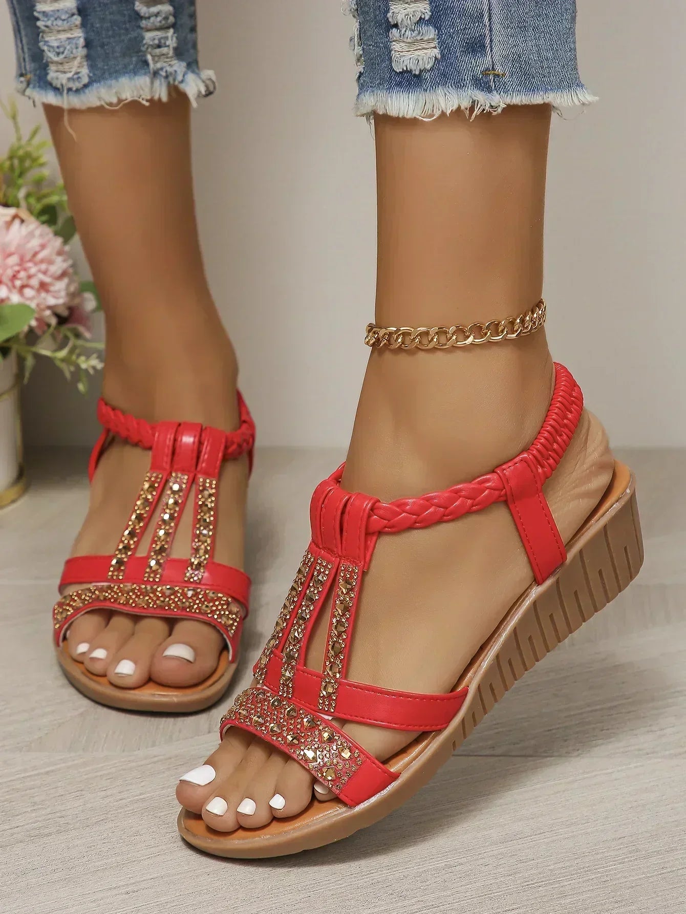 Francesca™ - Modieuze orthopedische sandalen
