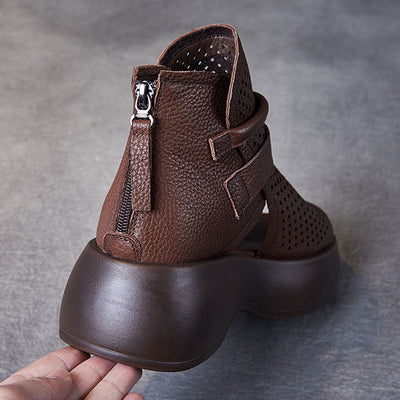 Federica™ - Tijdloze orthopedische sandalen van leer