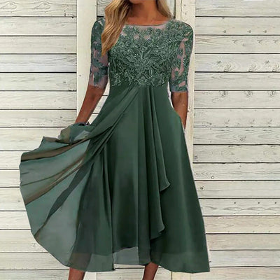 Zaria | Jurk met kantborduursel