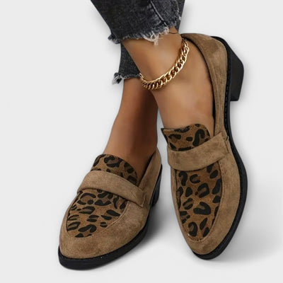 Karla - Elegante damesschoenen met luipaardprint