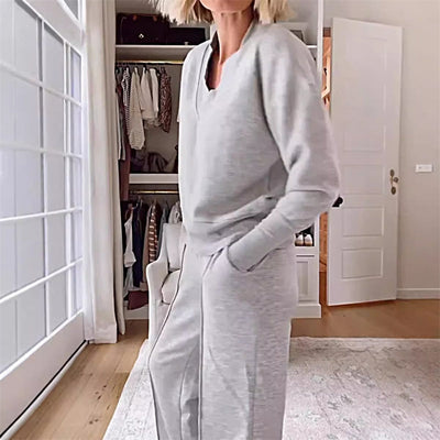 Calliope™ Casual set voor vrouwen 【Tops + broek】